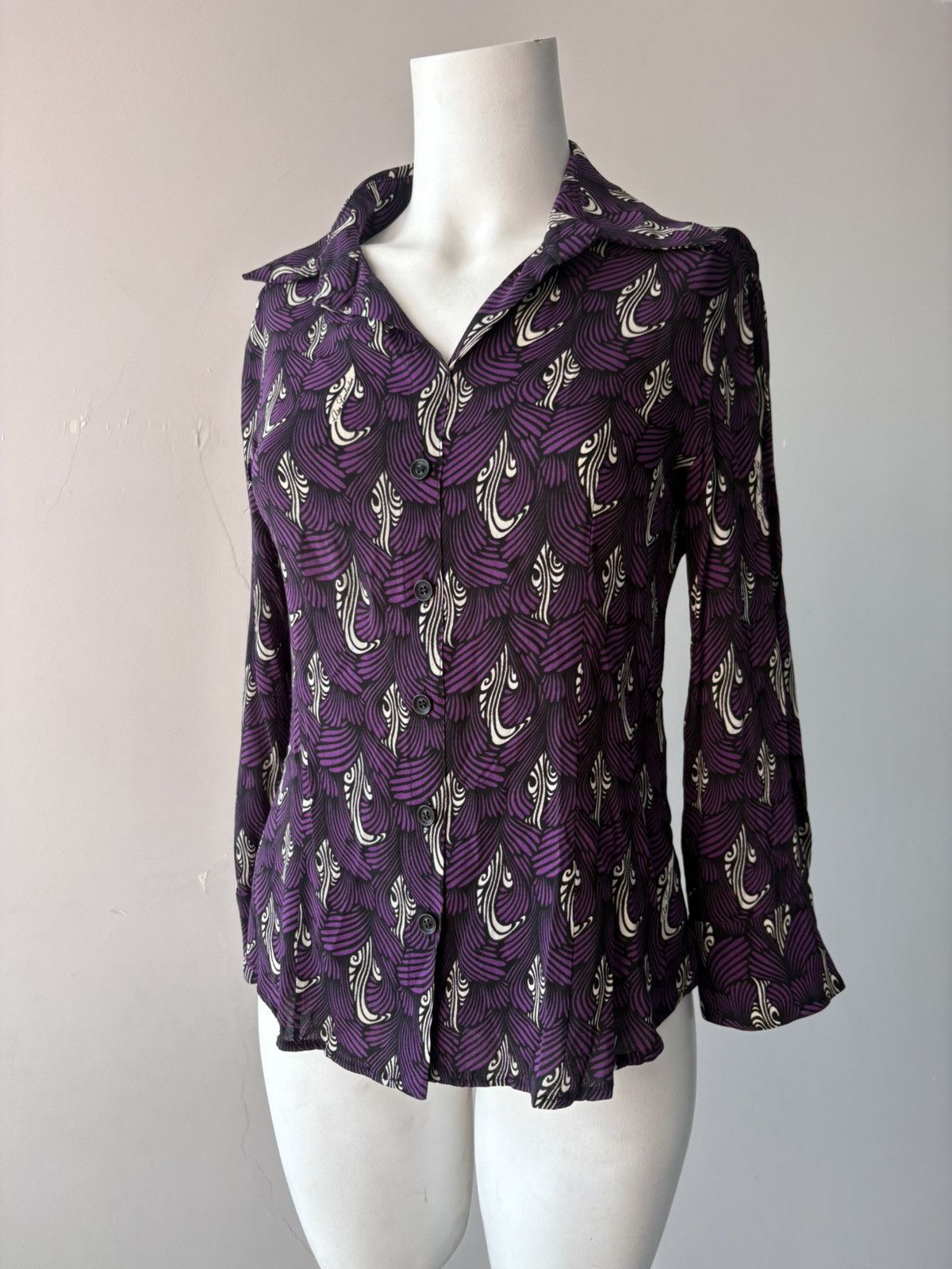 Vintage Vakko shirt Size L / US 10 / IT 46 - 7 Thumbnail