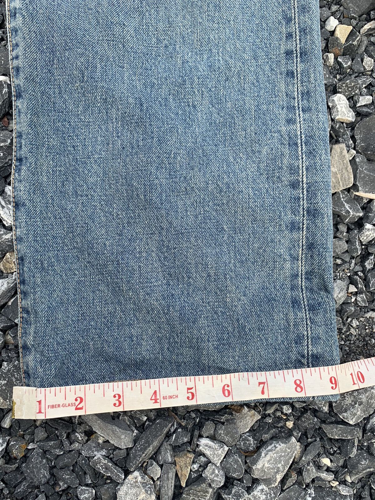 Kapital VINTAGE SOMETHING EDWIN 505Z SELVEDGE BAGGY DISTRESSED DENIM Size US 28 / EU 44 - 23 Thumbnail