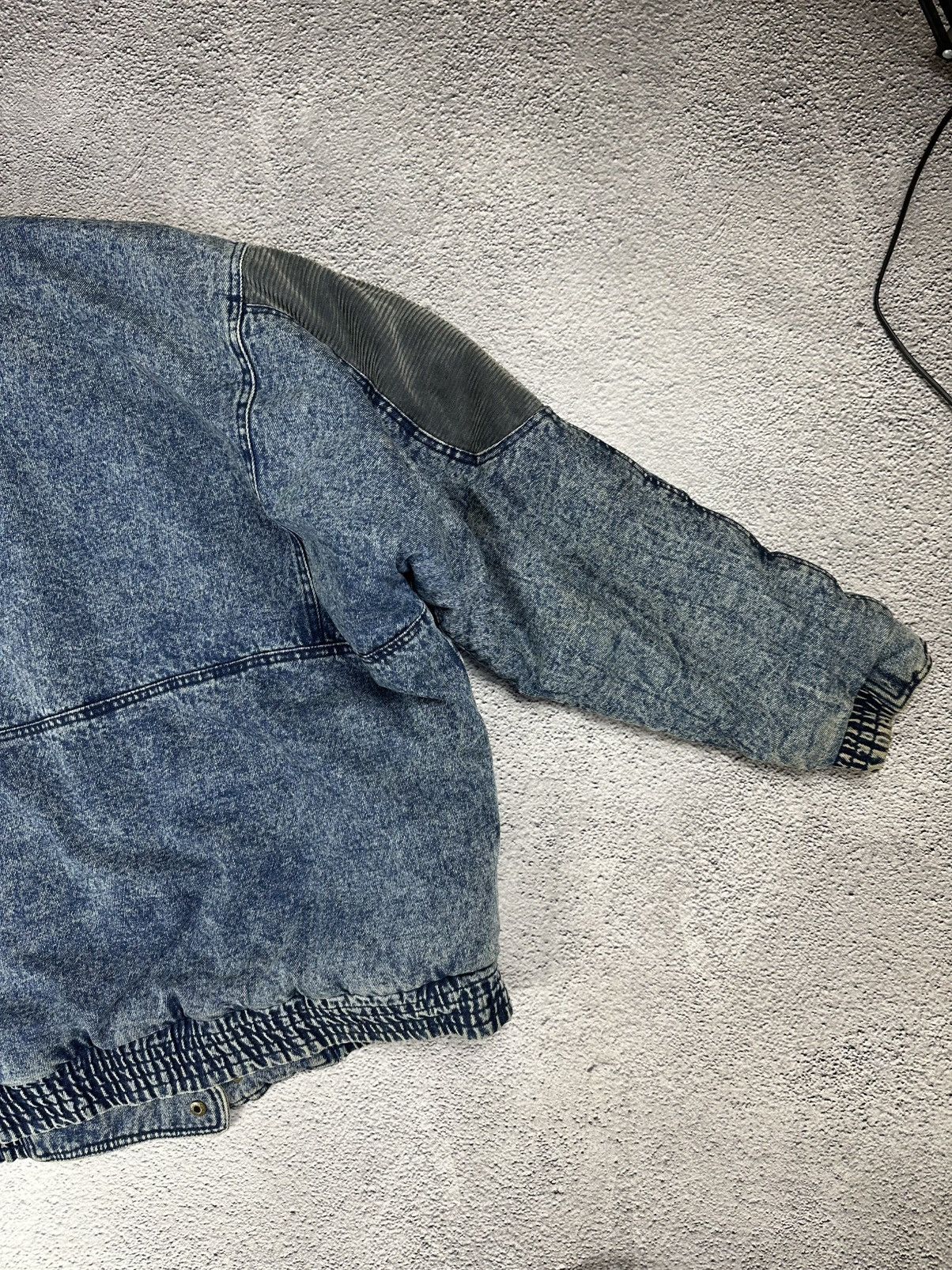 If Six Was Nine Vintage In Crowd Denim Jacket 90s Hip Hop Style Faded Japan Size US XL / EU 56 / 4 - 13 Thumbnail