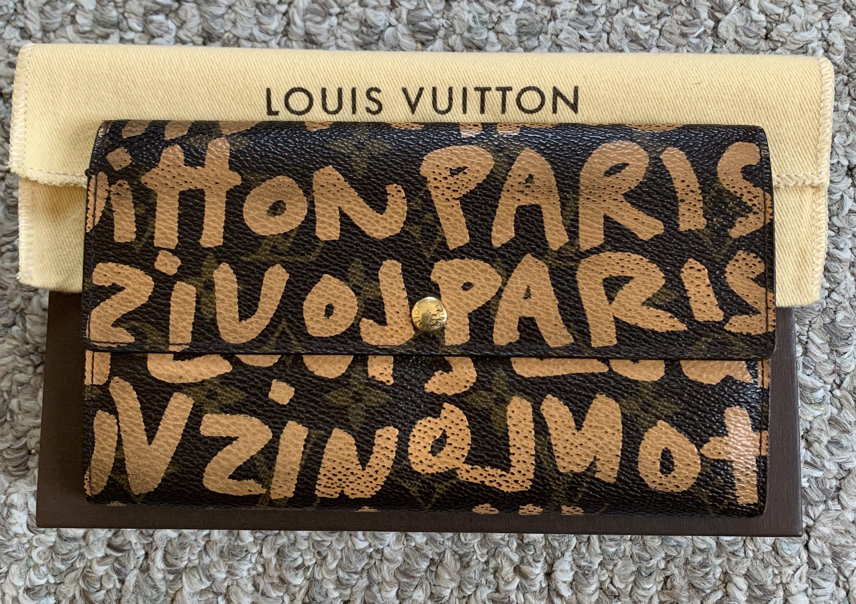 Louis Vuitton × Stephen Sprouse S/S 2001 Louis Vuitton x Sprouse Graffiti Monogram Wallet Size ONE SIZE - 2 Thumbnail