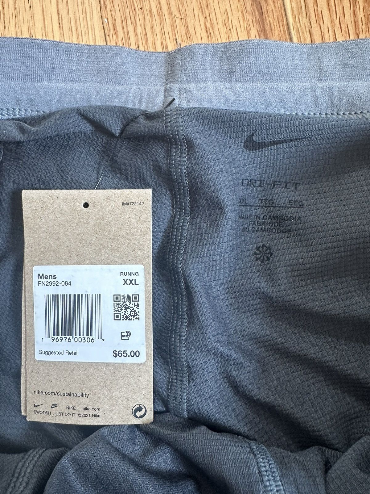 Nike Nike running shorts Size US 40 / EU 56 - 3 Thumbnail