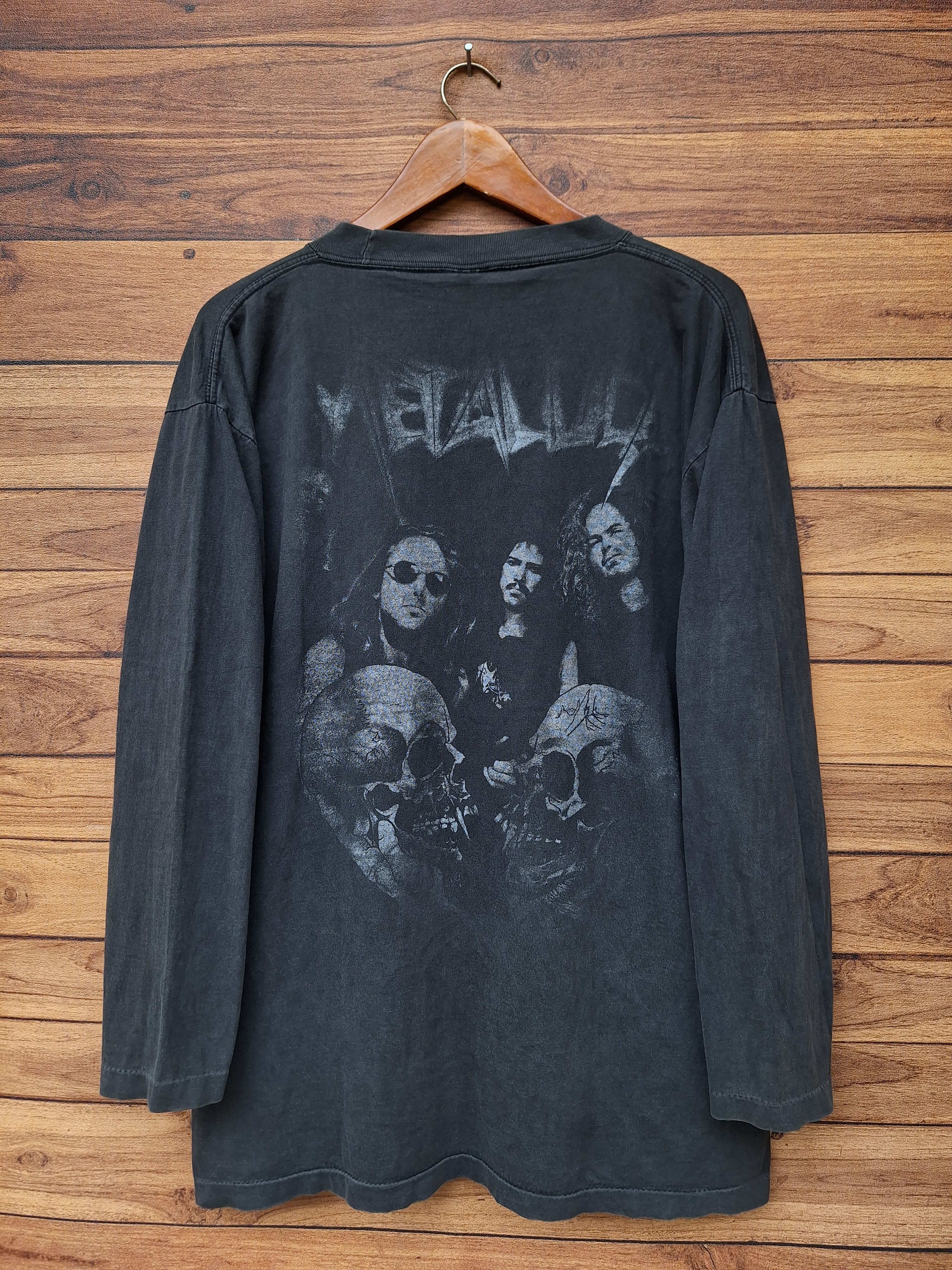 Band Tees 🔥RARE🔥 Vintage 90s metallica longsleeve metal album tee Size US XL / EU 56 / 4 - 2 Thumbnail