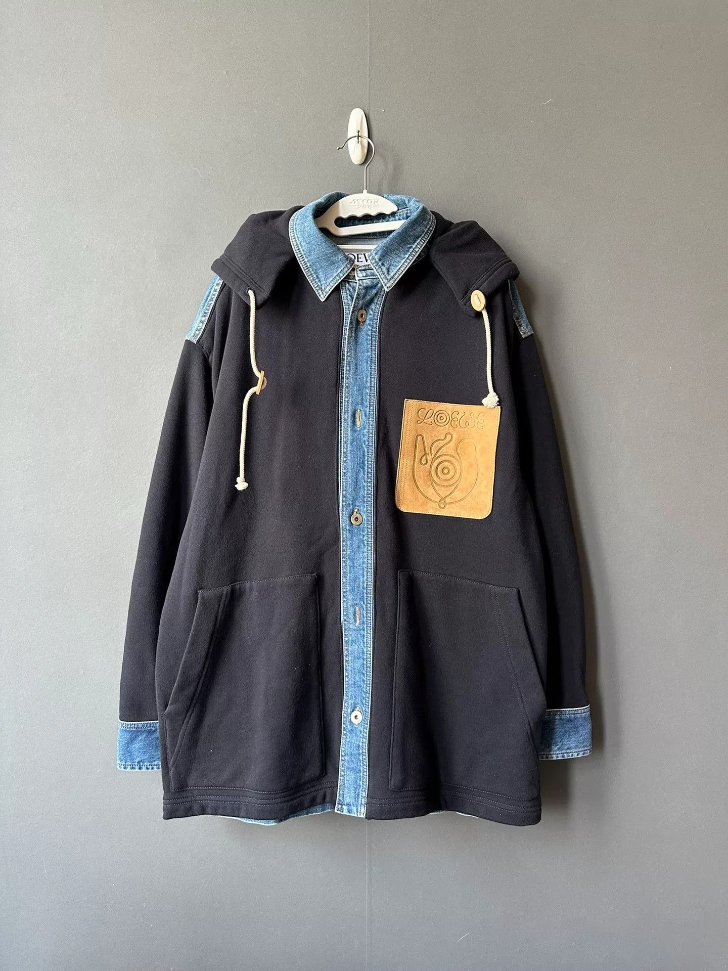 Loewe Loewe Denim Paneled Jacket Size US L / EU 52-54 / 3 - 1 Thumbnail