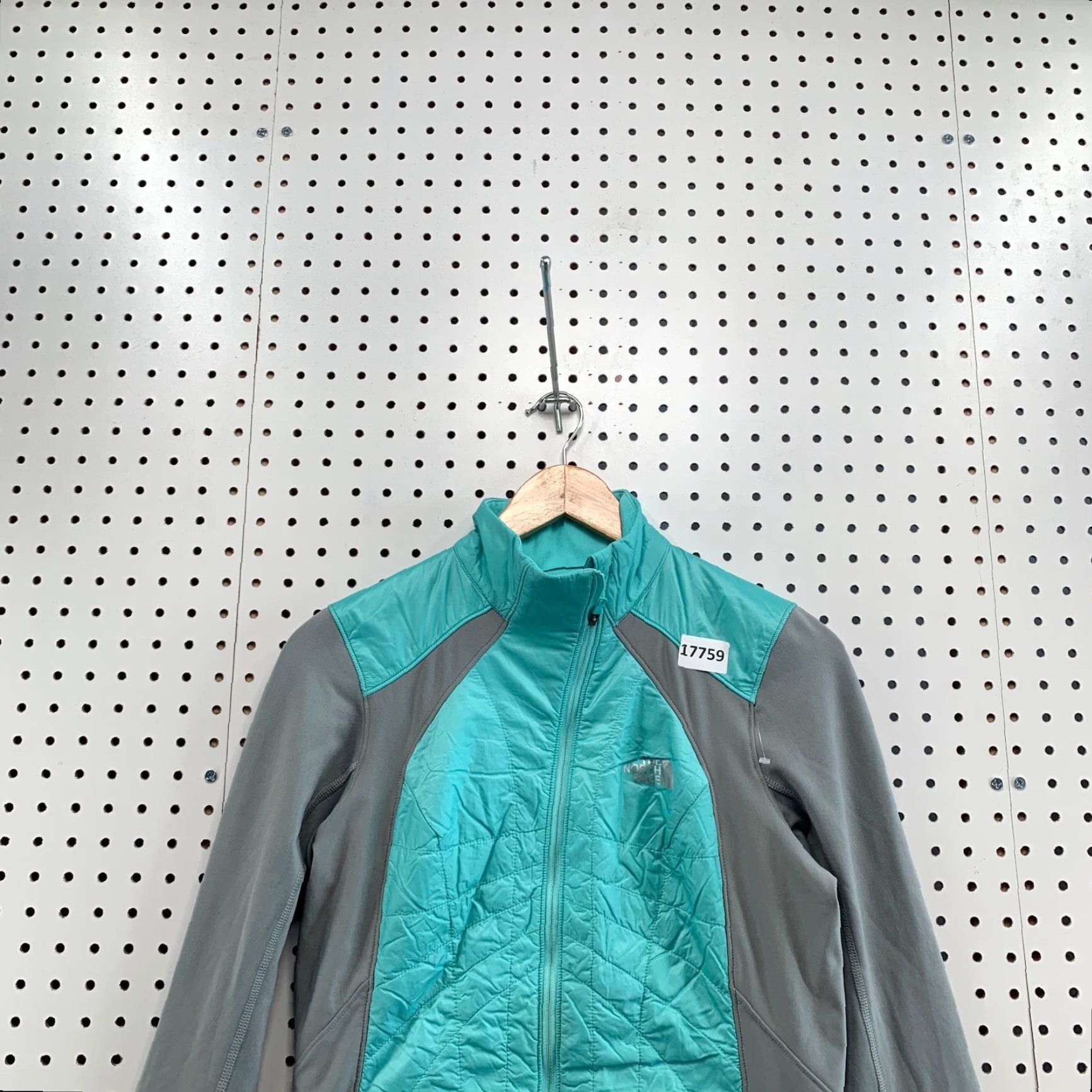 The North Face The North Face Womens Lightweight Jacket Teal Gray Medium Primaloft 8X25 Ladies fits 8X25 Womens Size M / US 6-8 / IT 42-44 - 5 Thumbnail