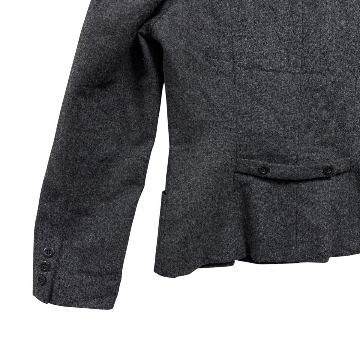 Yohji Yamamoto Ined By Yohji Yamamoto Blazer Jacket Size M / US 6-8 / IT 42-44 - 7 Thumbnail