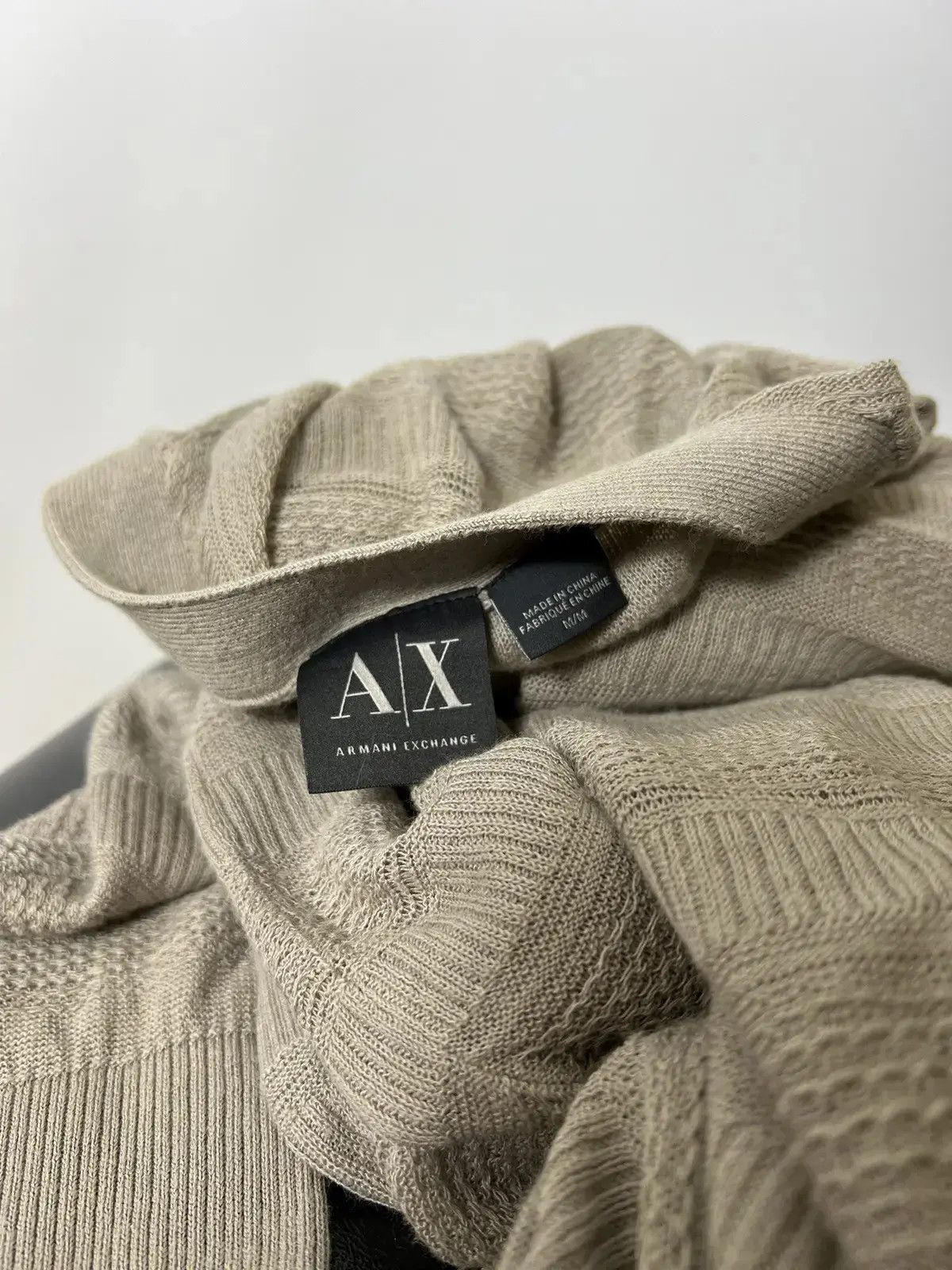 Armani Exchange × Designer Armani Exchange knit men’s sweater Size US M / EU 48-50 / 2 - 4 Thumbnail