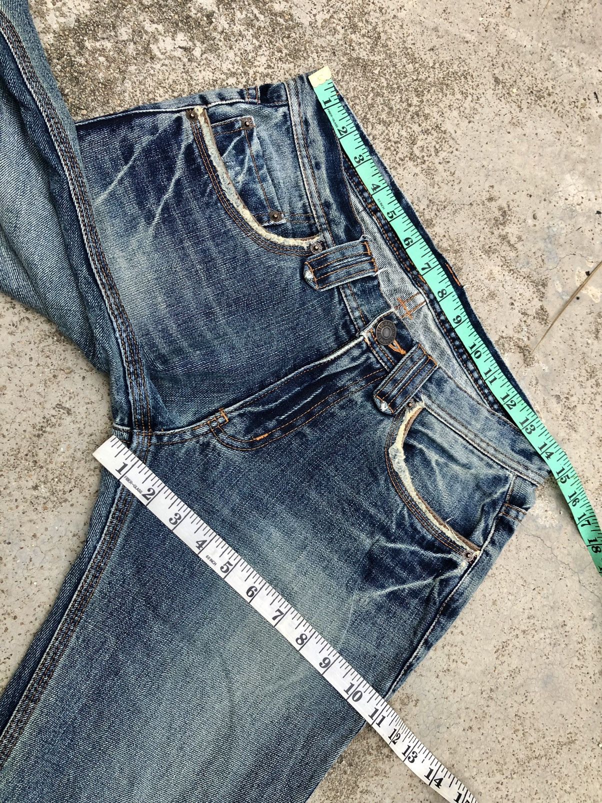 Japanese Brand FLARE EDGE RUPERT DENIM Size US 29 - 7 Thumbnail