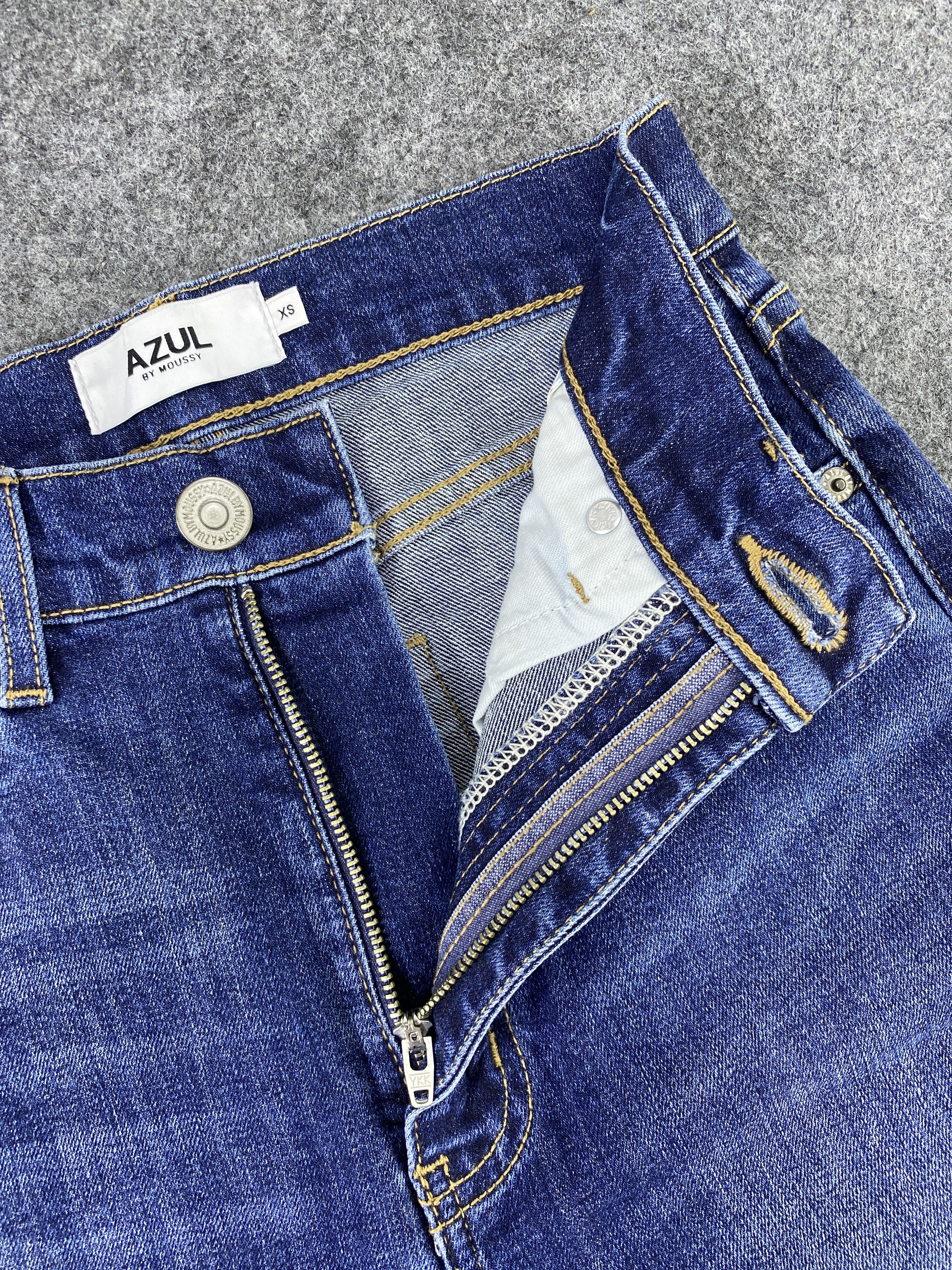 Japanese Brand Japanese Brand Azul by Moussy Blue Wash Flare Jeans - J1139 Size 24" / US 00 / IT 34 - 7 Thumbnail