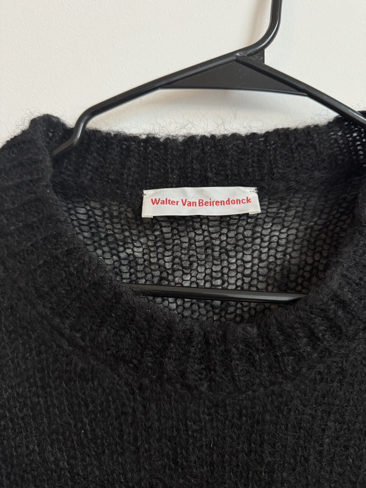 Walter Van Beirendonck Walter Van Beirendonck Mohair Knit Sweater Size US M / EU 48-50 / 2 - 2 Thumbnail
