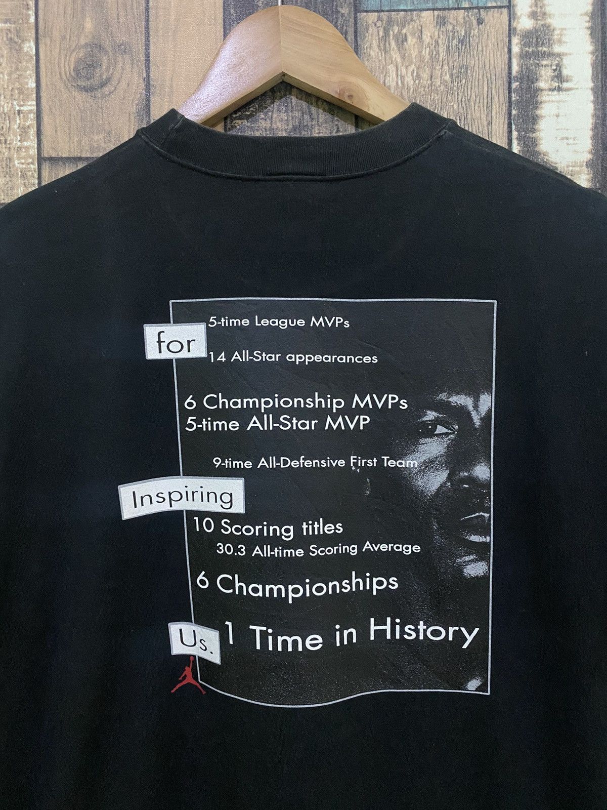 Nike × Vintage Vintage Nike Michael Jordan Tee Size US L / EU 52-54 / 3 - 7 Thumbnail