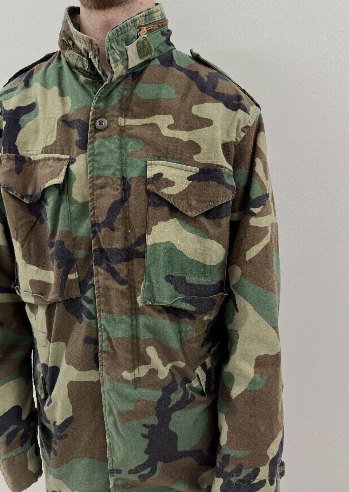 Vintage VINTAGE 1980s 80s M65 JACKET ARMY MILITARIA CONCORD USA Size US XL / EU 56 / 4 - 5 Thumbnail