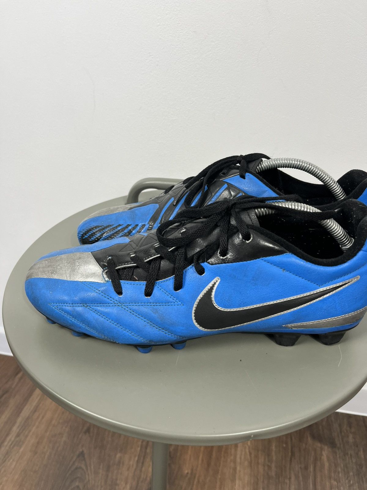 Nike Nike Tiempo Blue FG Soccer Cleats Football Boots US 12 EU 46 Size US 12 / EU 45 - 6 Thumbnail
