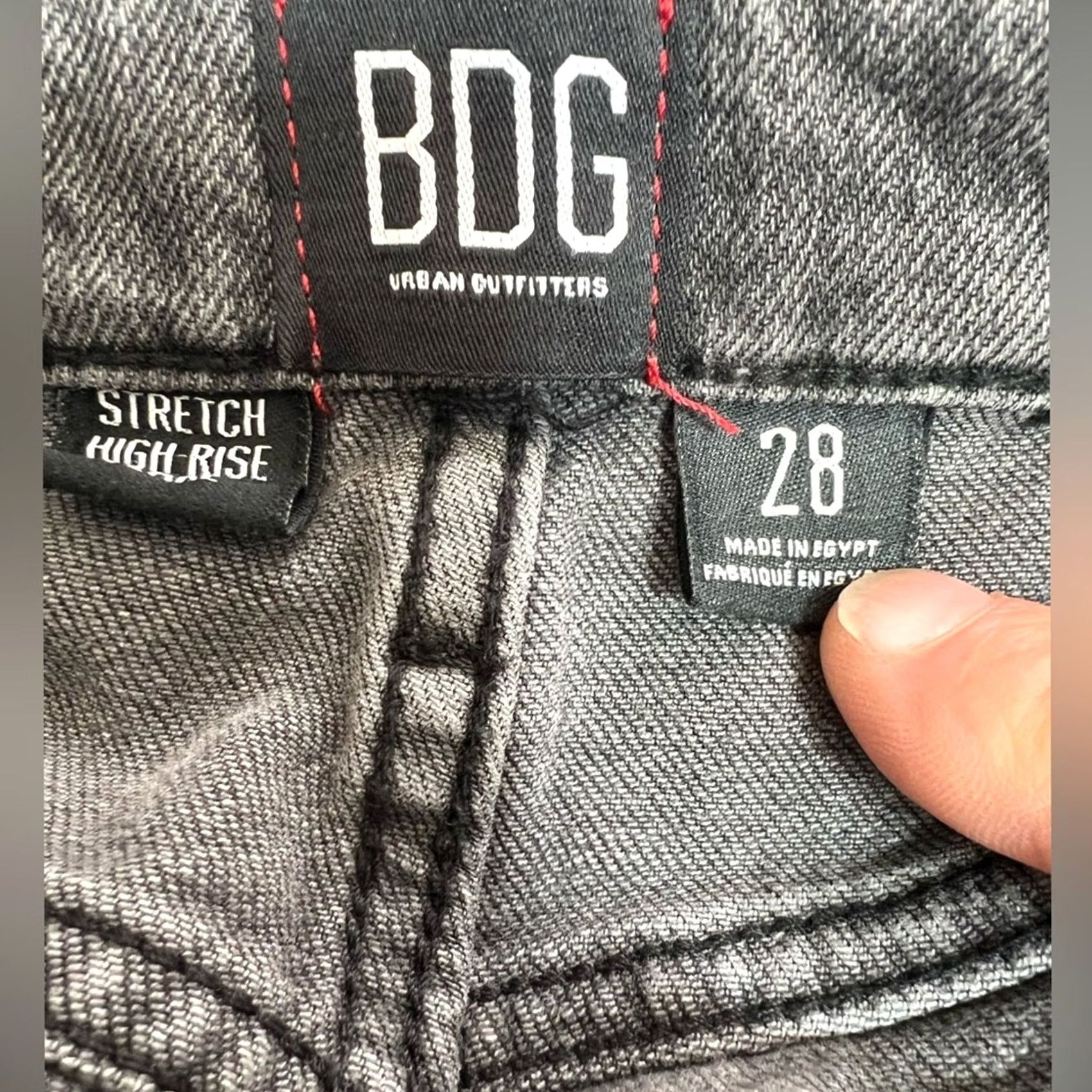 Bdg BDG Urban Outfitters Jeans Flare High Rise Stretch Black Women 28 Regular Size 28 BDG Flared Jeans Size 28" / US 6 / IT 42 - 7 Thumbnail