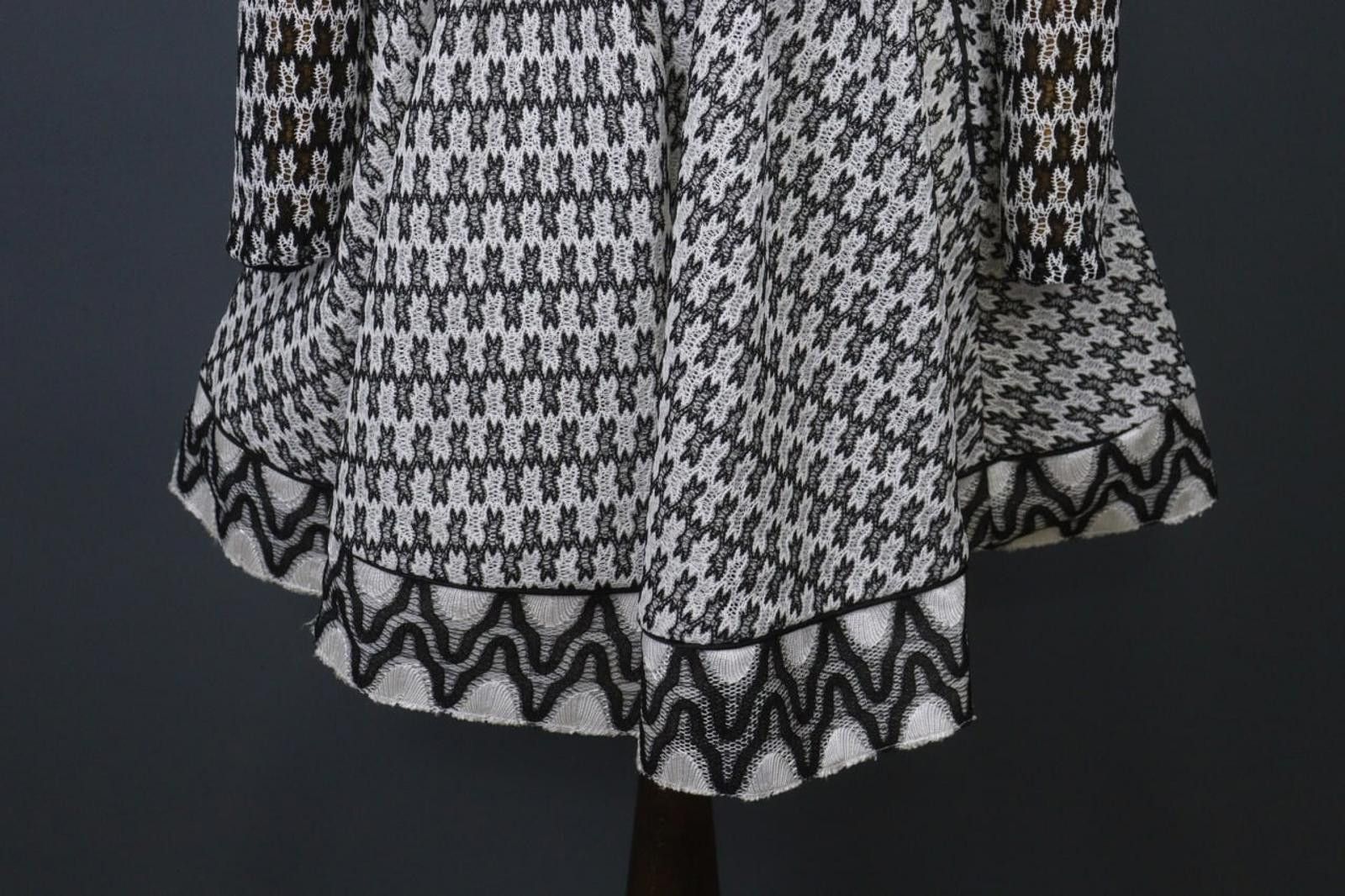 Other Maje Multi Geometric Back Zip Fit & Flare Dress Size 3 Size M / US 6-8 / IT 42-44 - 3 Thumbnail