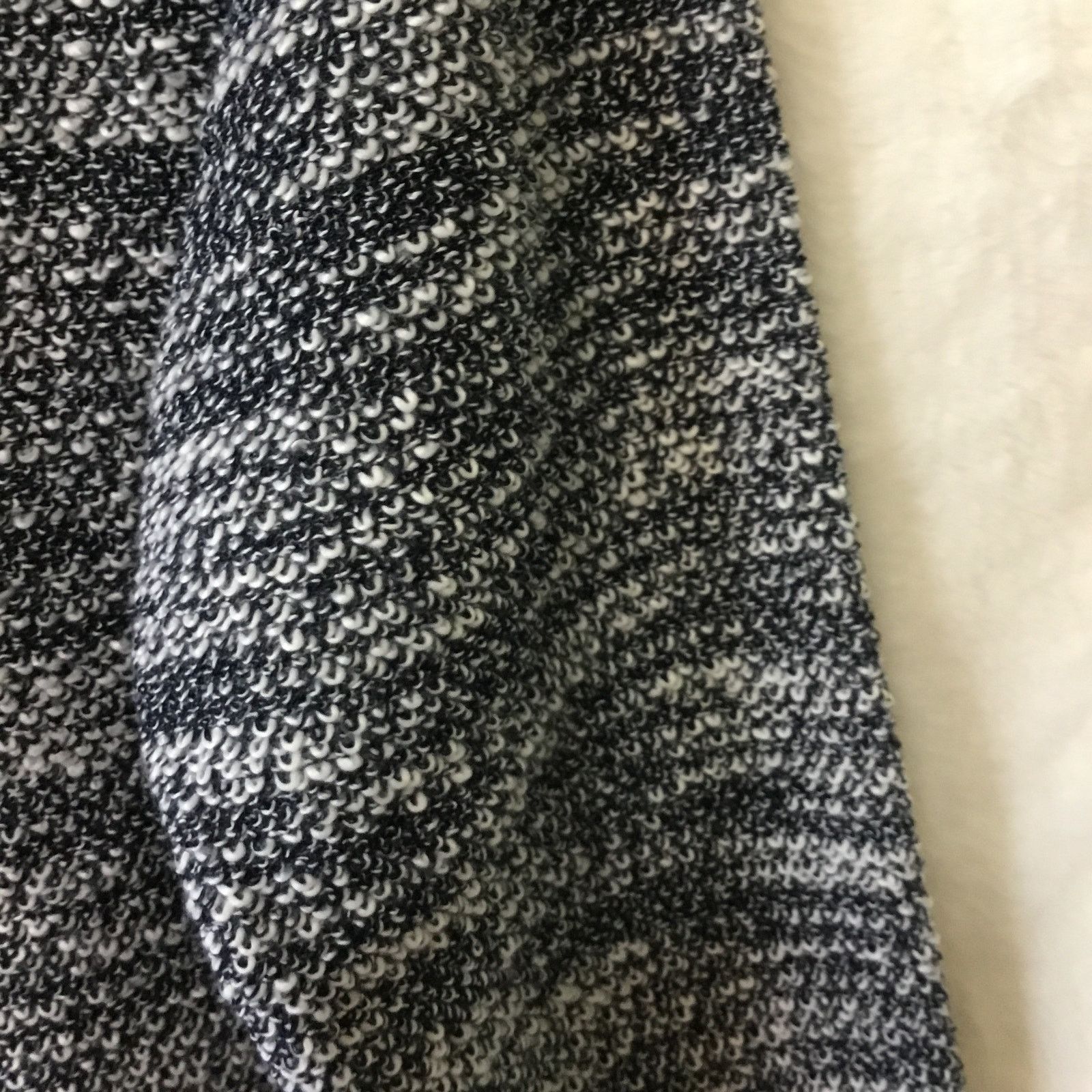 Loft 💰⬇️LOFT Blue Tweed Drawstring Neck Top Size XS / US 0-2 / IT 36-38 - 6 Thumbnail