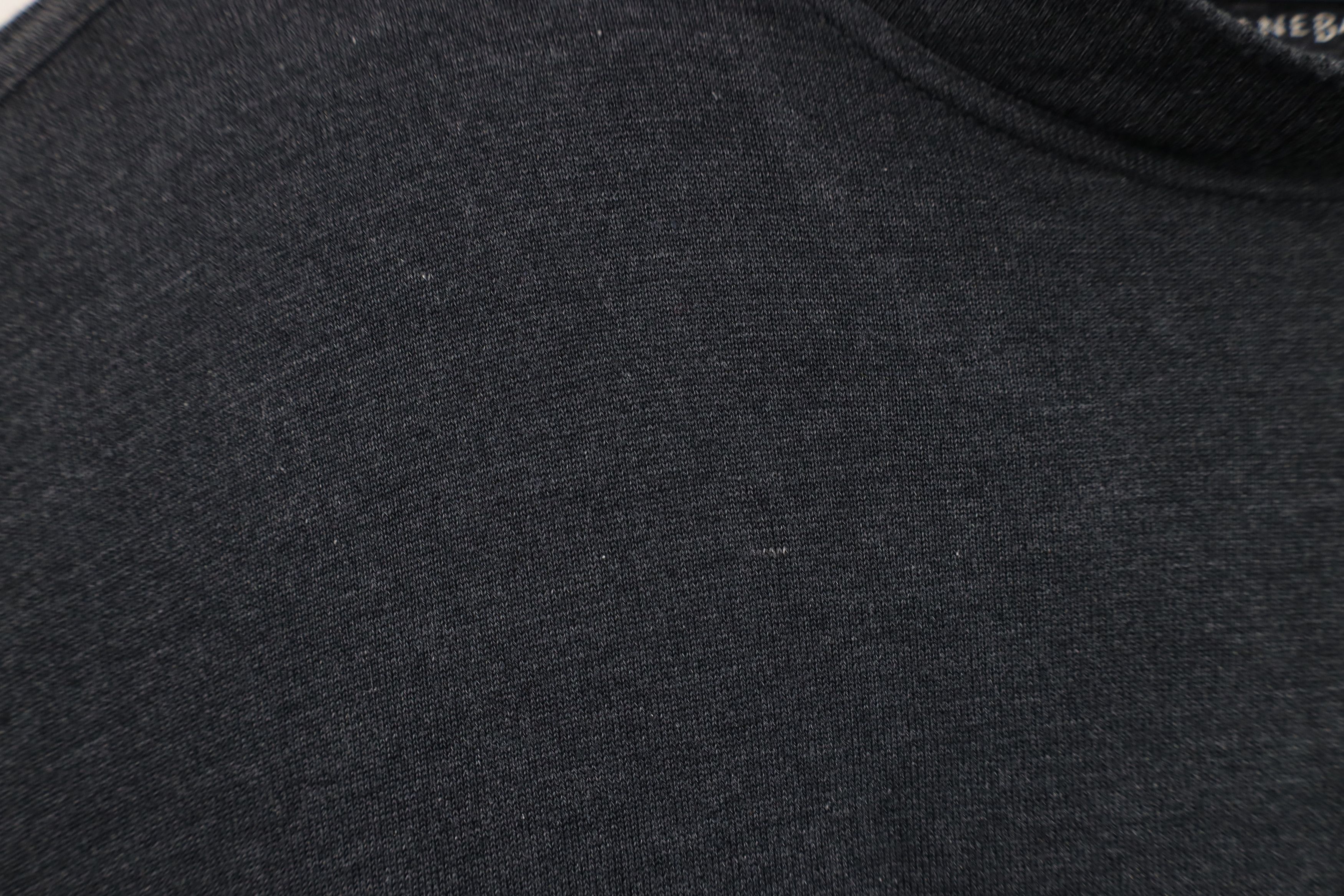 Vintage Vintage 90s Streetwear Blank Boxy Fit Silk Knit T-Shirt Gray Size L / US 10 / IT 46 - 8 Thumbnail