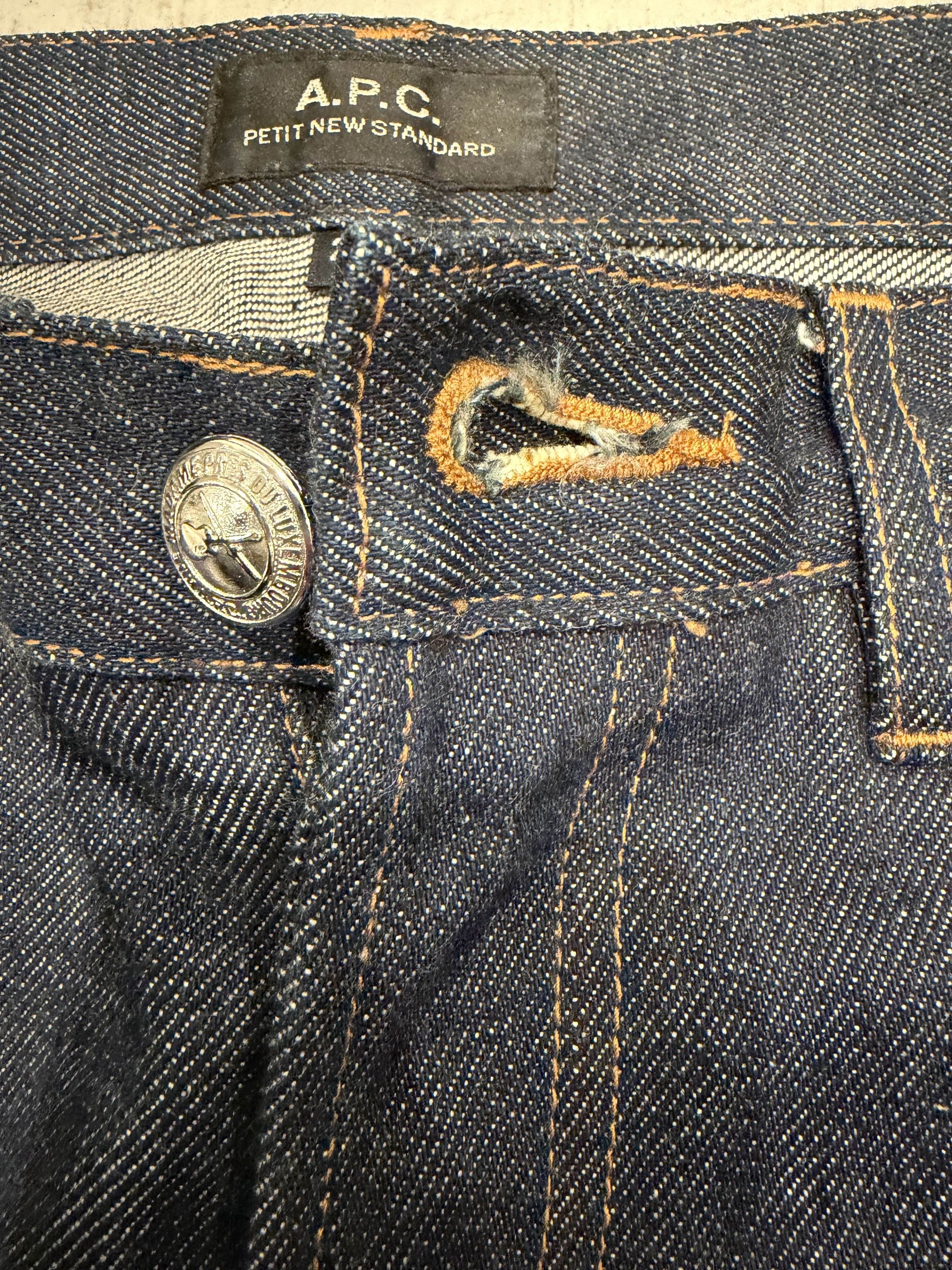 A.P.C. APC Petite New Standard Raw Denim Jeans Size US 29 - 6 Thumbnail