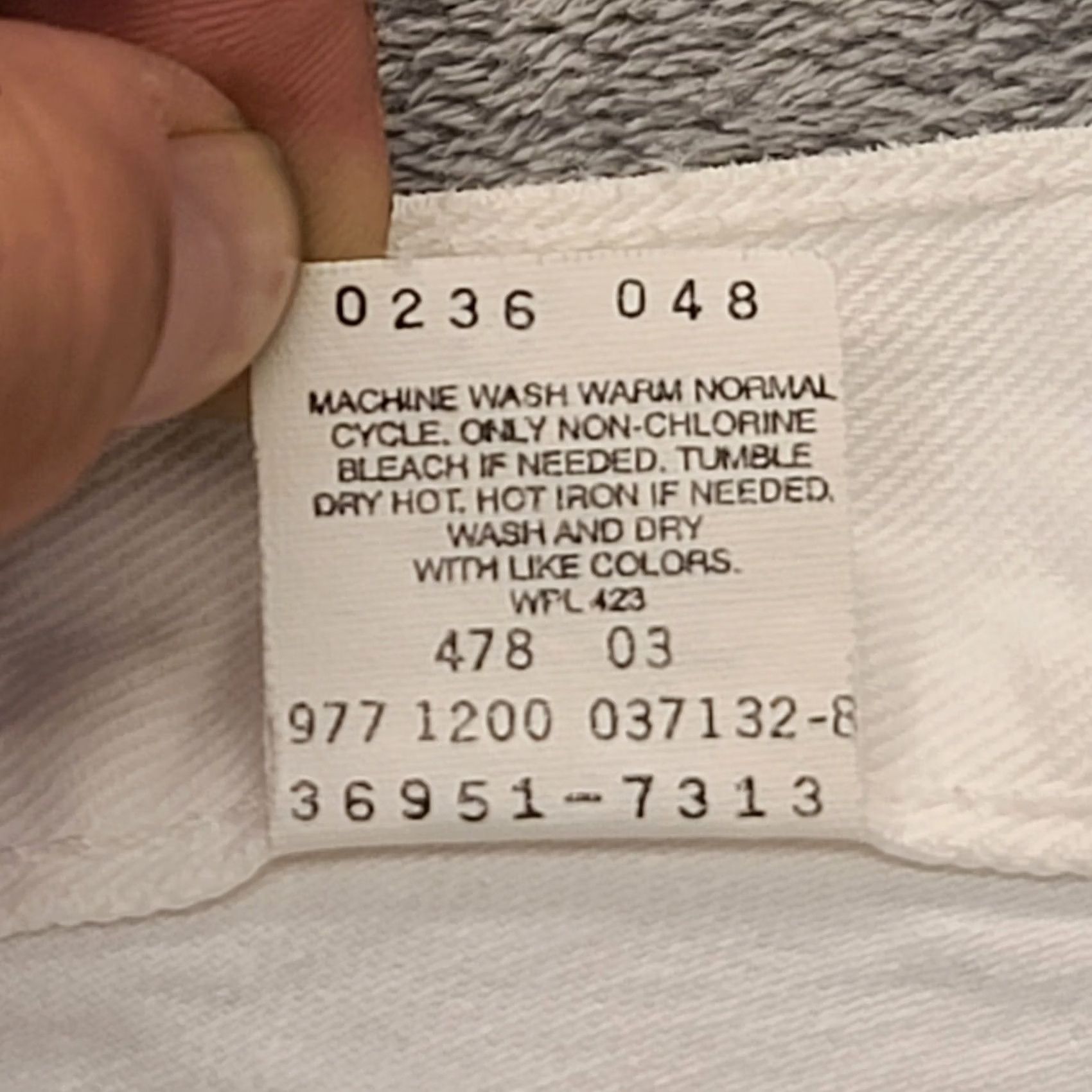 Levi's VINTAGE Levi's 550 Shorts Womens 10 Mom High Rise Relaxed Fit White 90s Size 32" / US 10 / IT 46 - 5 Thumbnail