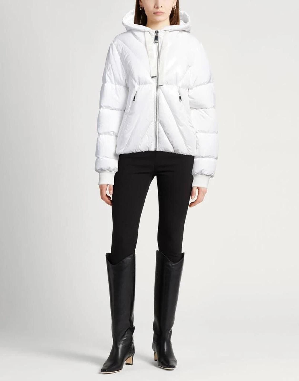 Khrisjoy Khrisjoy Crop Puff Jacket | White Sz 2 Size XS / US 0-2 / IT 36-38 - 3 Thumbnail