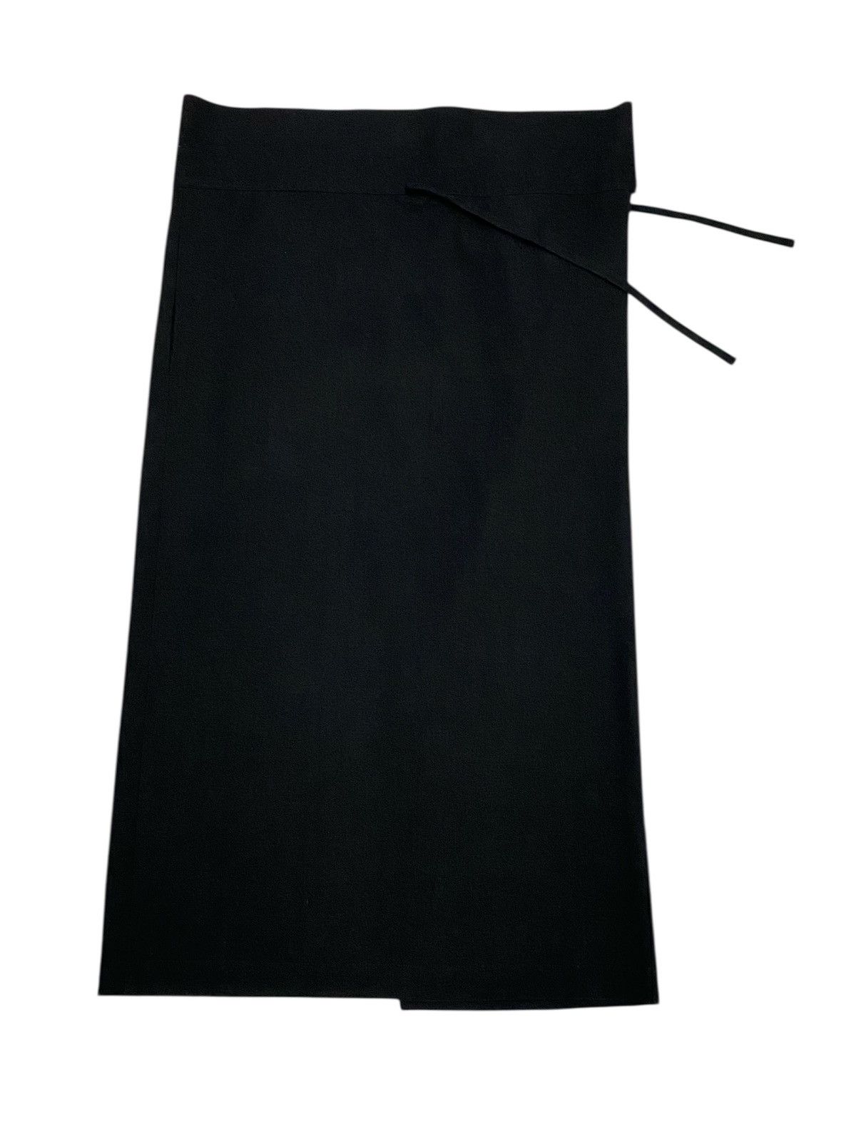 Comme des Garcons × Tricot Comme des Garcons × Vintage Tricot Comme Des Garçons AD1998 Cotton Midi Wrap Skirts Size 30" / US 8 / IT 44 - 6 Thumbnail