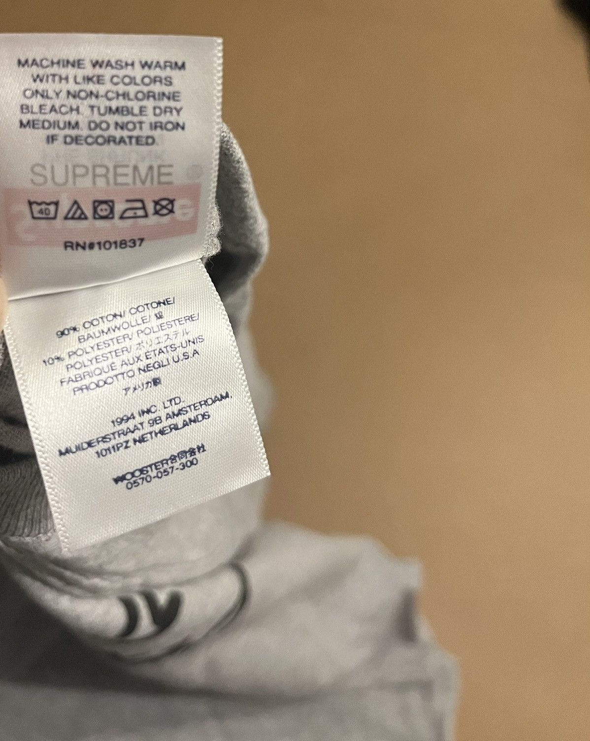 Supreme Supreme Heather Grey Futura Box Logo Tee Large Size US L / EU 52-54 / 3 - 4 Thumbnail