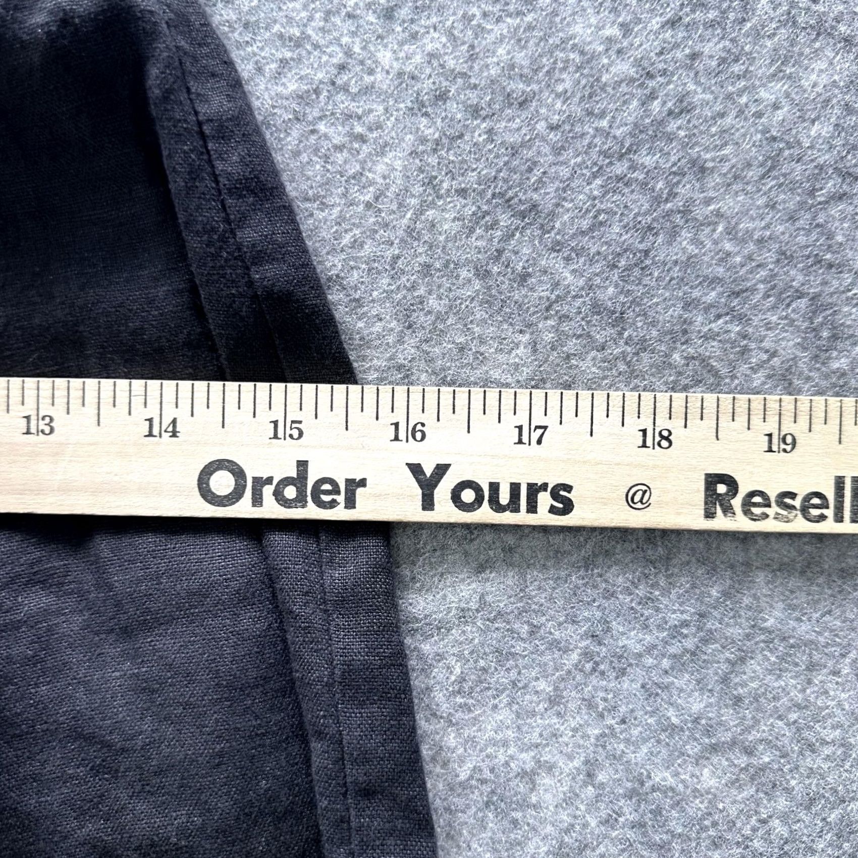 Karina Grimaldi Karina Grimaldi Shorts Womens M Black Ruffle Hem Lace Trim Chino Dressy Casual Party/Cocktail Summer Size 32" / US 10 / IT 46 - 6 Thumbnail