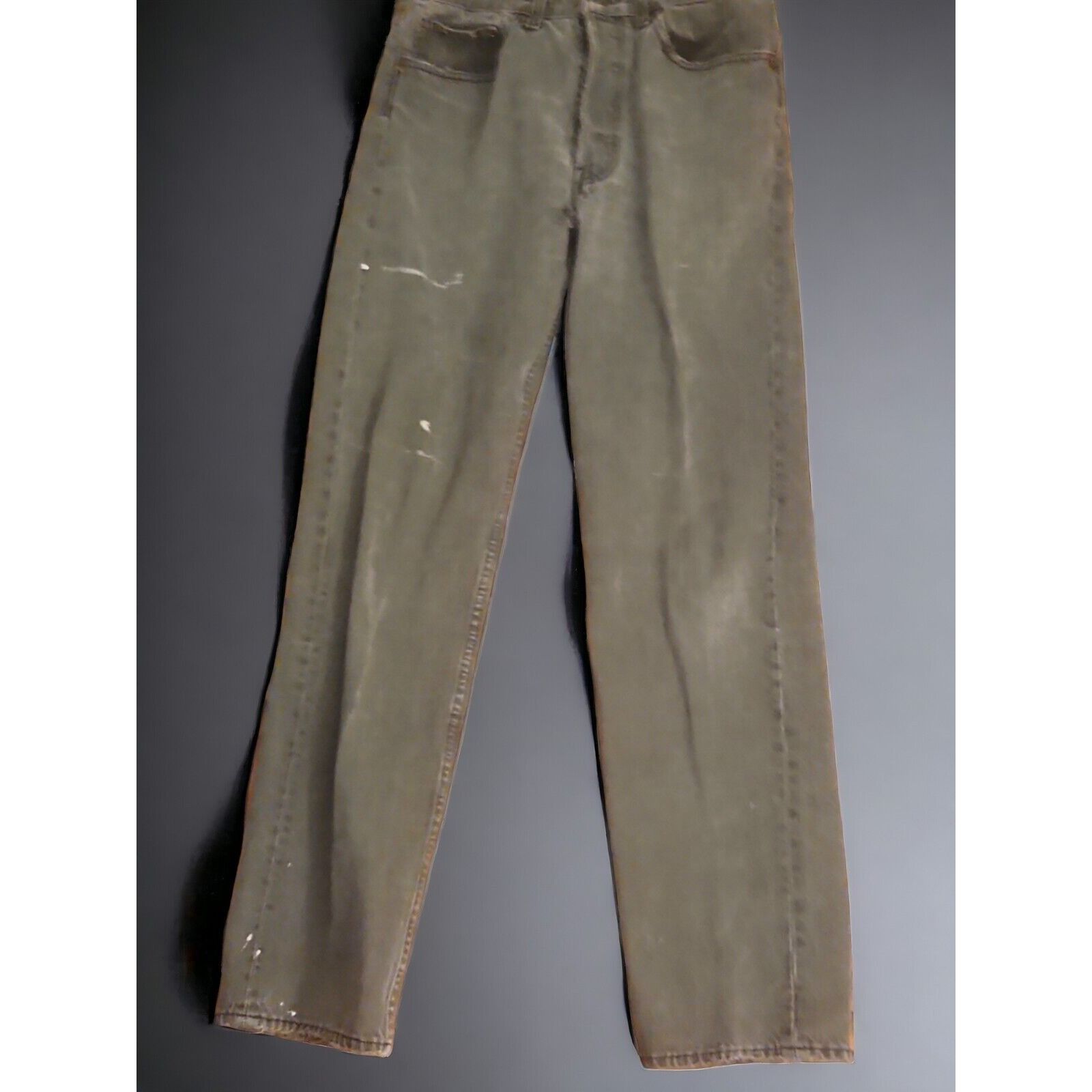 Levi's Levis 501 80S Vtg Distressed Jeans Button Fly Mens 32x32 Bla Size US 32 / EU 48 - 14 Thumbnail