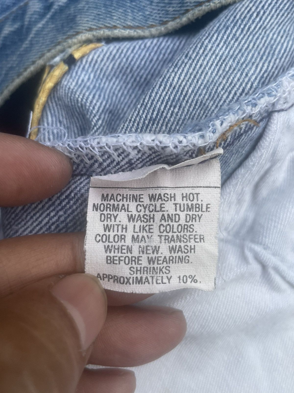 Levi's Vintage 1986 Levi’s 501 XX Stone Wash Size US 33 - 18 Thumbnail