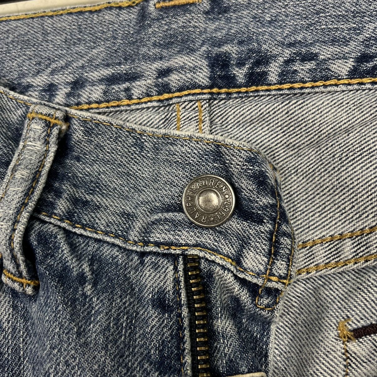 Polo Ralph Lauren Vintage Polo Ralph Lauren Distressed Denim Jeans Size 31" - 17 Thumbnail