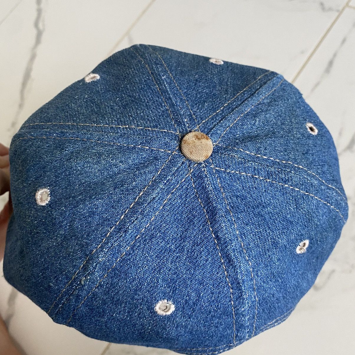 Coca Cola × Vintage Vintage 1990s 90s Coca Cola Denim SnapBack Hat Always Coke Size ONE SIZE - 4 Thumbnail