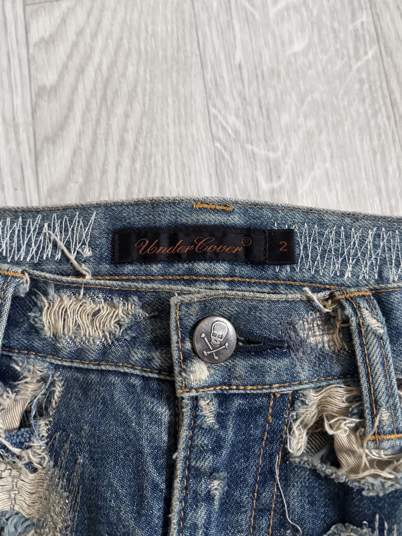 Undercover Undercover 85 Blue Denim Size US 30 / EU 46 - 4 Thumbnail
