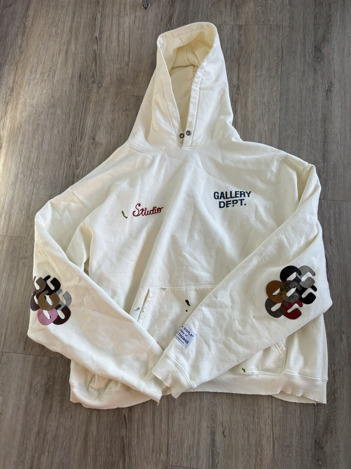 Gallery Dept. Gallery Dept Leather Patches Hoodie Size US L / EU 52-54 / 3 - 1 Thumbnail