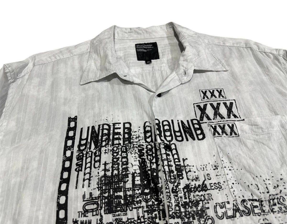 Hysteric Glamour × Japanese Brand × Seditionaries 🔥Sick Y2K Splendid Satisfaction Poem Shirt XXX Goth Punk Size US XXL / EU 58 / 5 - 4 Thumbnail