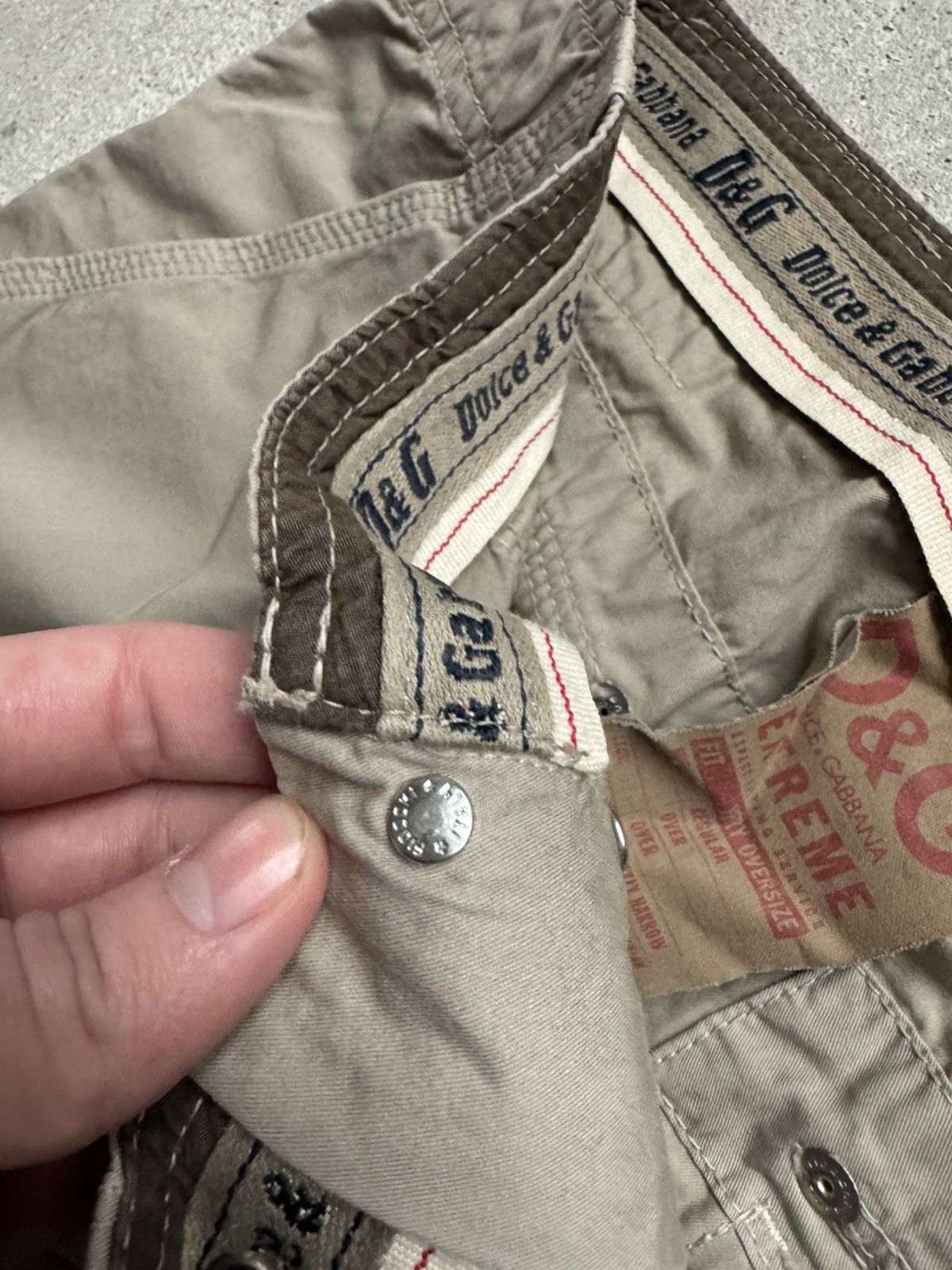 Dolce & Gabbana Archival Dolce&Gabbana Cargo Multipocket Pants Size US 30 / EU 46 - 13 Thumbnail