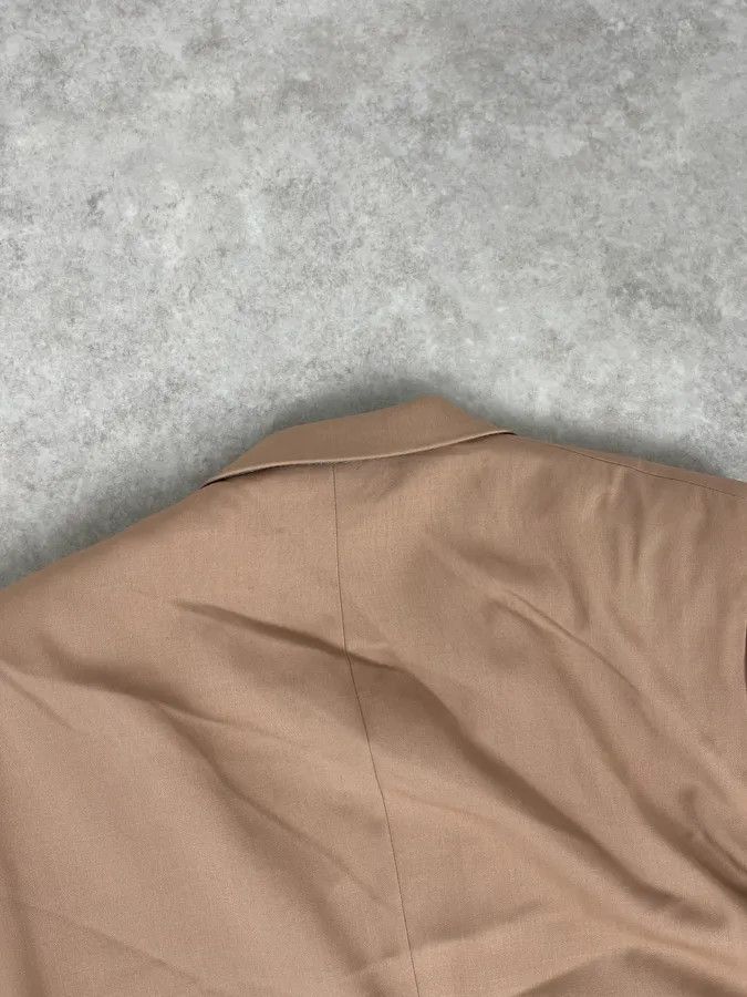 Maison Margiela Maison Margiela H&M Beige Contemporary Blazer Jacket Size 44R - 7 Thumbnail