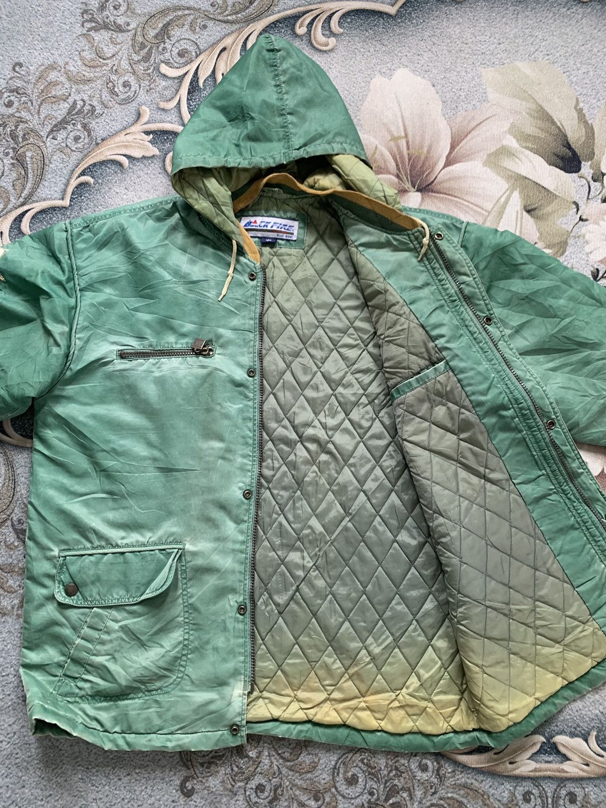 Japanese Brand × Sports Specialties × Vintage Strike Back Fire Team Line Blue Bowl Jacket Hoodie Size US L / EU 52-54 / 3 - 15 Thumbnail