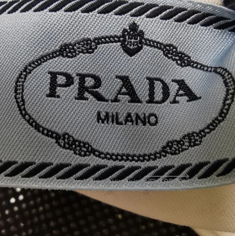 Prada Prada Cotton Silk Logo Short Sleeve T-Shirt . Size US XS / EU 42 / 0 - 5 Thumbnail