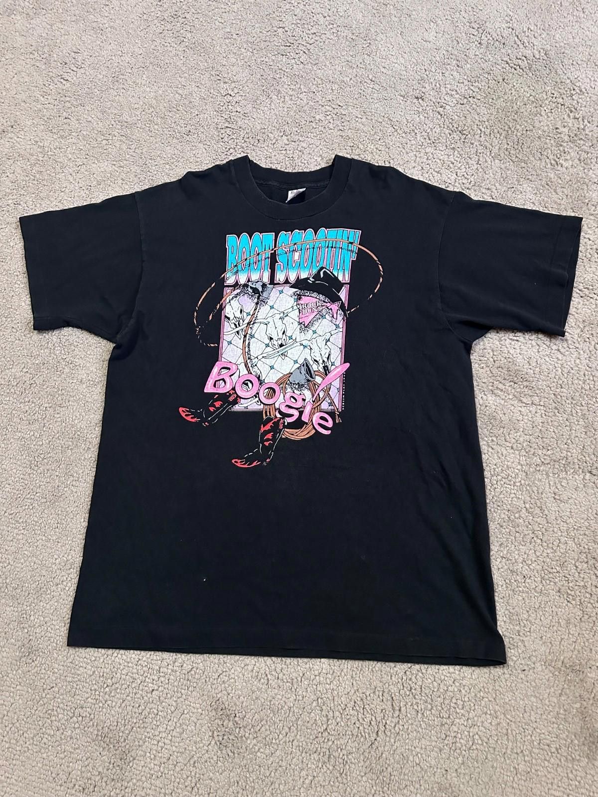 Vintage 1992 Brooks & Dunn Boot Scootin' Boogie Shirt XL