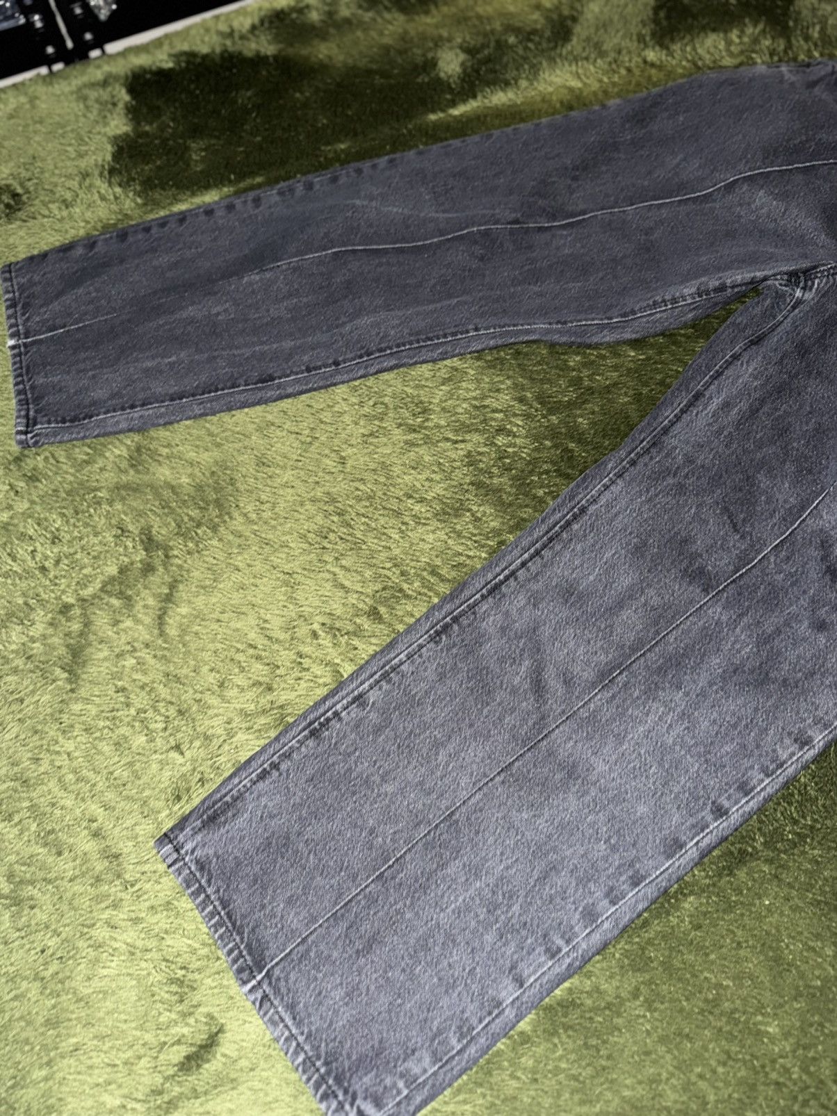 Japanese Brand [XL] Namerclothing (Korean brand) Pin-tuck Denim Pants Grey Size US 32 / EU 48 - 6 Thumbnail