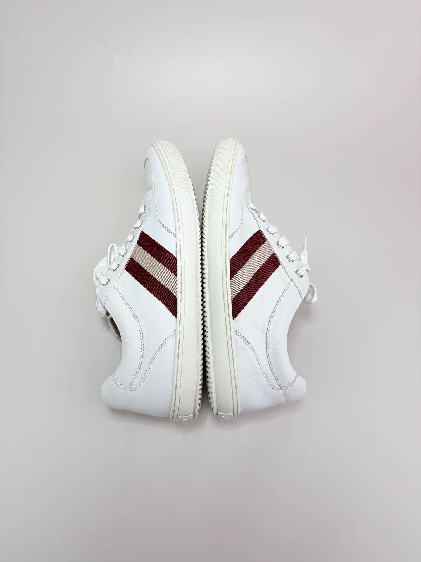 Bally BALLY Stripe White Sneakers Size US 10 / EU 43 - 5 Thumbnail