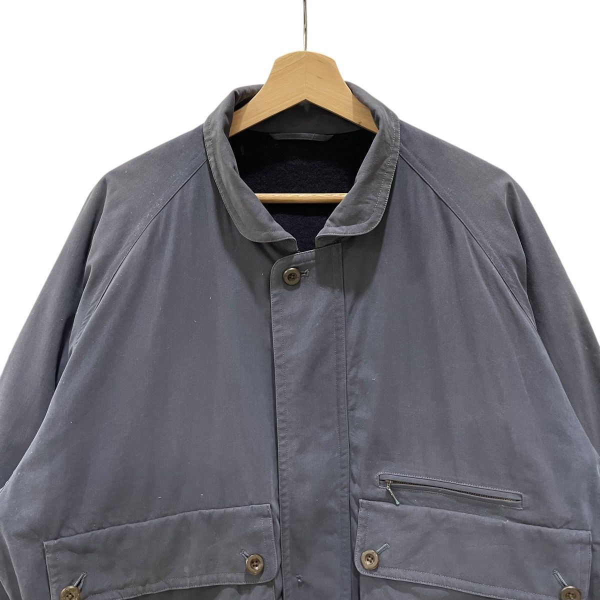 Burberry Vintage 80s Burberrys Burberry London Bomber Jacket Size US L / EU 52-54 / 3 - 2 Thumbnail