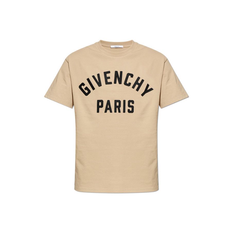Givenchy GIVENCHY Beige Cotton T-Shirt New & Authentic (Men's size:M; Size US M / EU 48-50 / 2 - 1 Preview