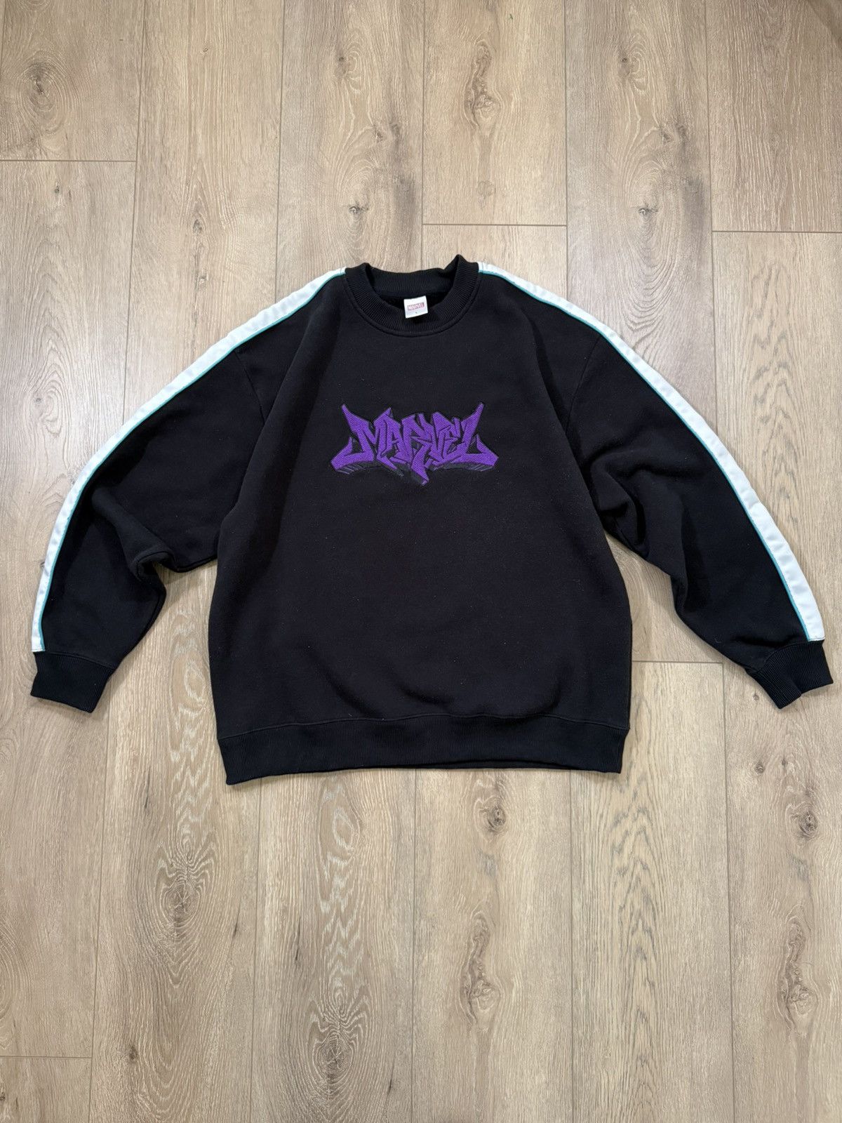 Japanese Brand × Marvel Comics Black Marvel/Japan fleece crewneck Size US L / EU 52-54 / 3 - 1 Thumbnail