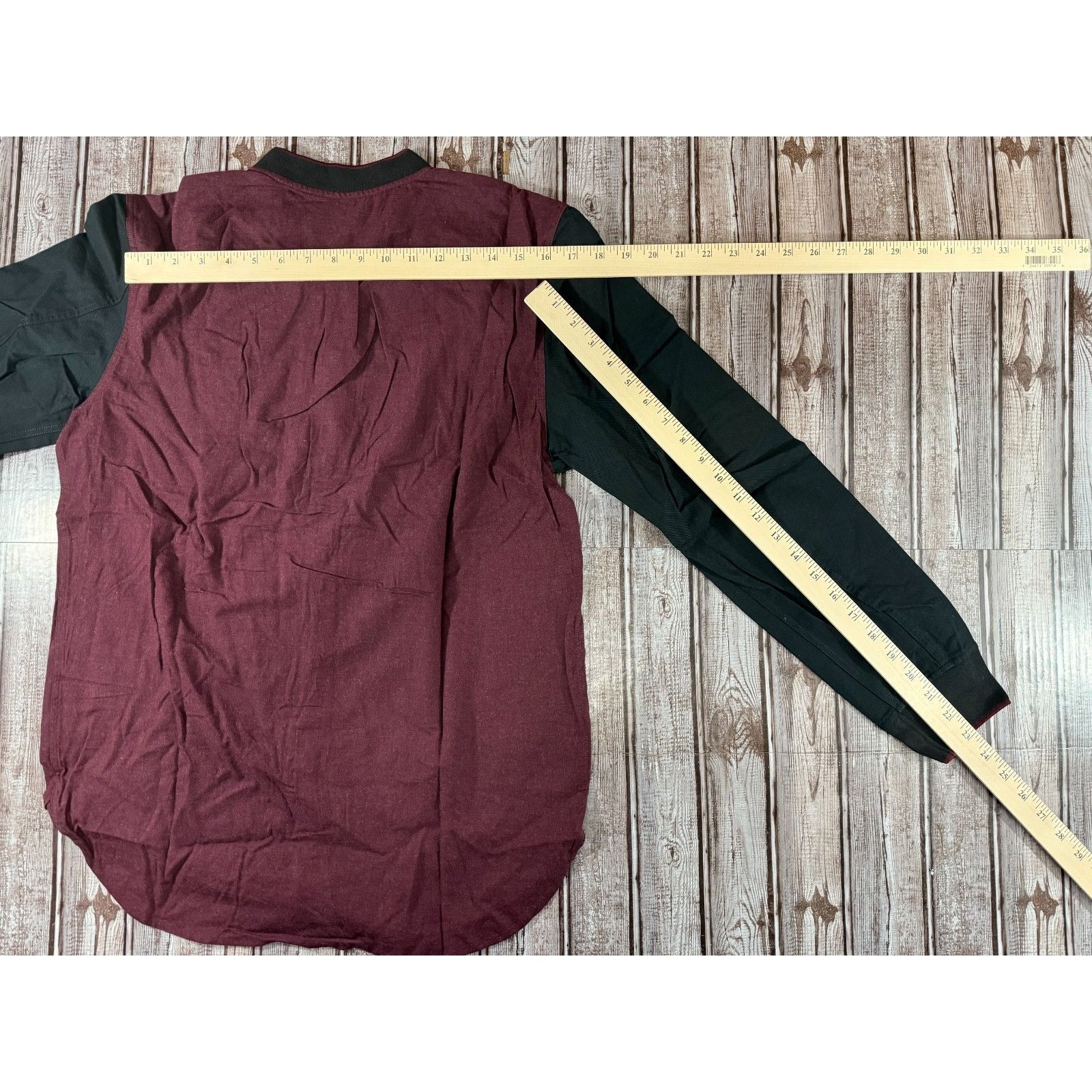 Rag & Bone rag & bone Paperweight Varsity Jacket shacket size M color b Size US M / EU 48-50 / 2 - 5 Thumbnail
