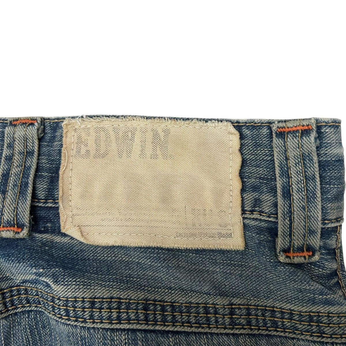 Edwin Vintage Edwin XV Mud Washed Straight Leg Size US 31 - 13 Thumbnail