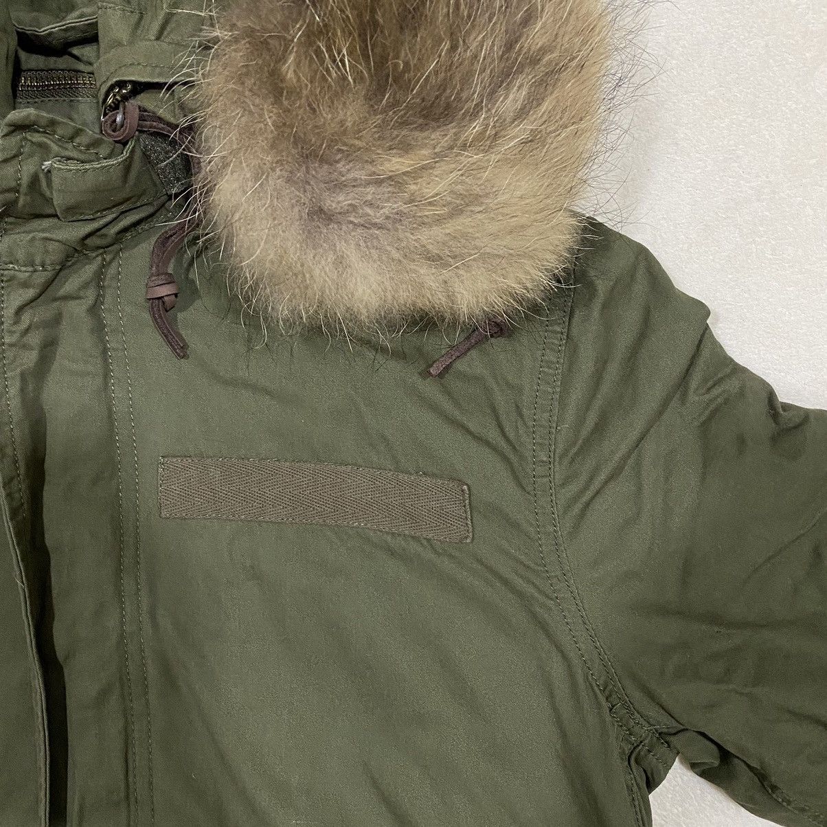 GOA Vintage Japanese Brand G.O.A. Fur Military Parka Jacket Size US S / EU 44-46 / 1 - 7 Thumbnail