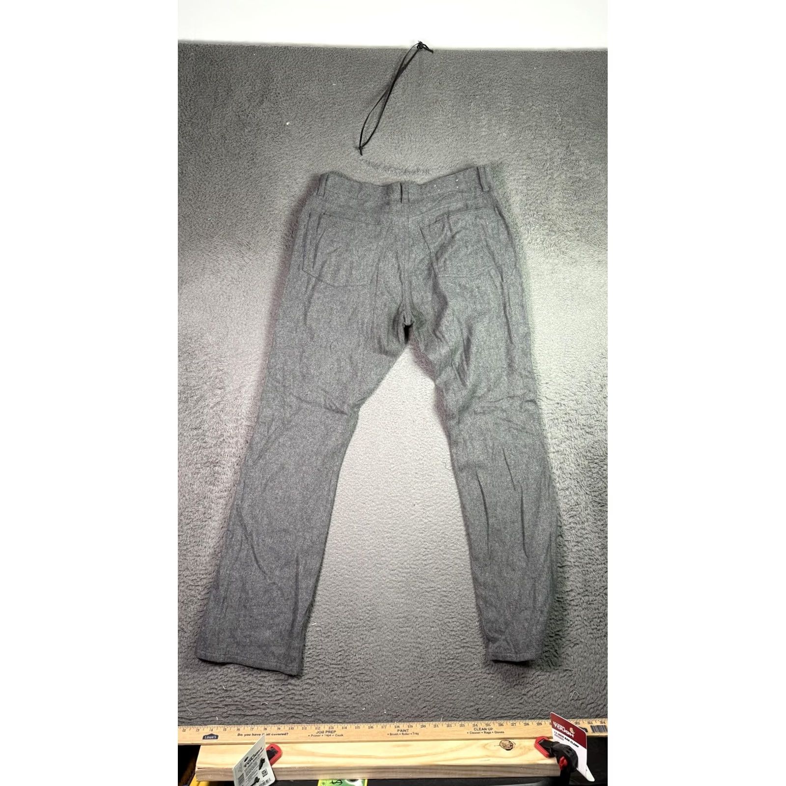 Polo Ralph Lauren Polo Ralph Lauren Mens Grey Wool Blend Straight Leg Trousers Pants 36x34 36x31 Size US M / EU 48-50 / 2 - 6 Thumbnail