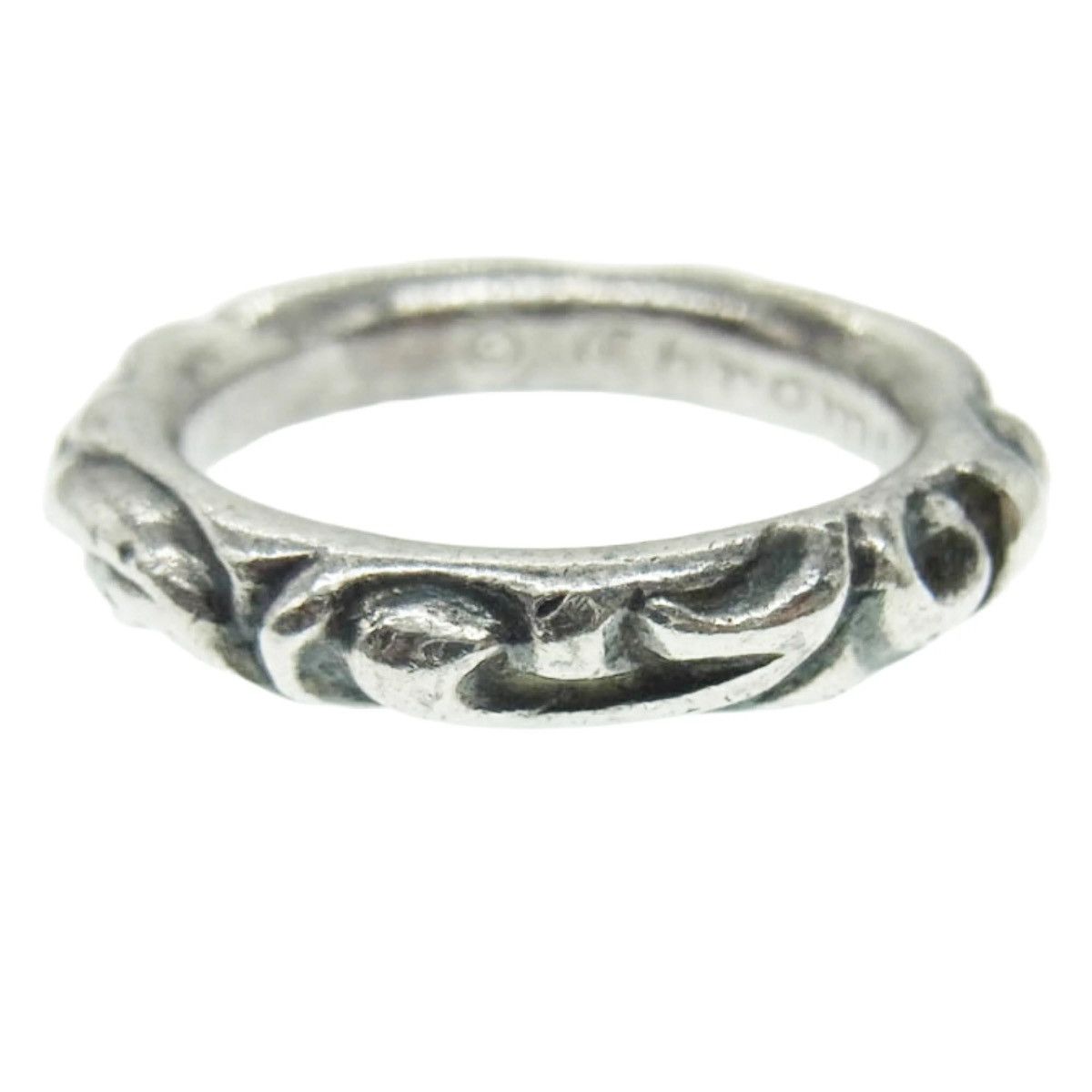 Chrome Hearts US8.5-9 Chrome Hearts scroll ring 17.5 Size ONE SIZE - 1 Thumbnail