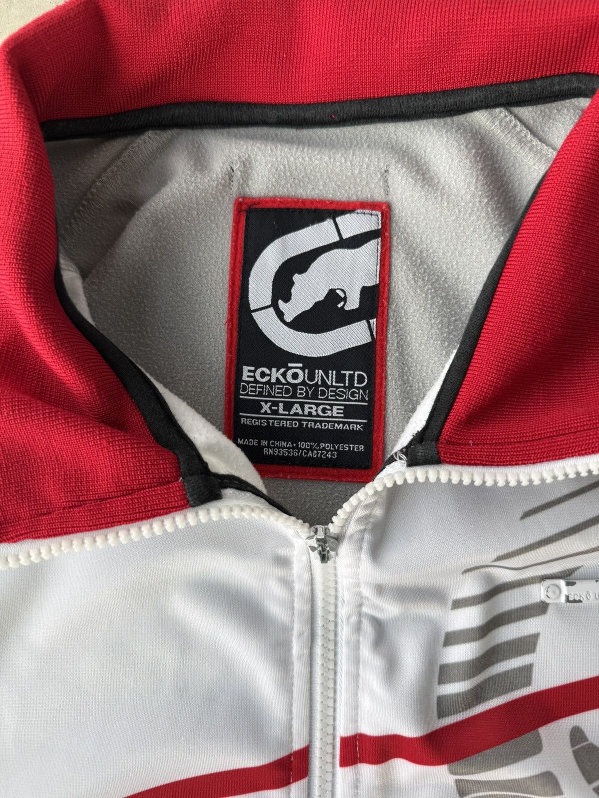 Ecko Unltd. Vintage Y2K Ecko Unltd. Zip Up Track Jacket Size US XL / EU 56 / 4 - 4 Thumbnail