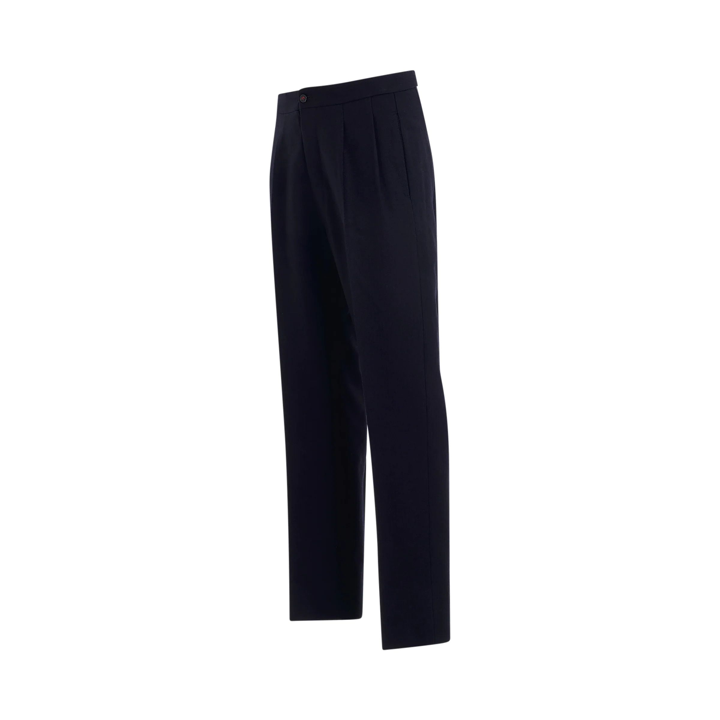 Maison Margiela o1mris0824 Herringbone Trouser in Navy Size US 32 / EU 48 - 1 Thumbnail